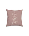 Morgan Home Typography 18×18 Decorative Pillow