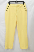 Bar Iii Women's Buttoned Slim Straight-Leg Dress Pants