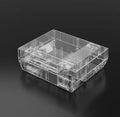 Nintendo Entertainment System Replacement Shell Housing NES Clear
