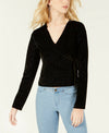 Self Esteem Juniors Tie-Side Glitter Top,Size XL