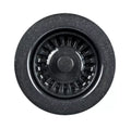 Houzer 190-95 Preferra 3-1/2 Garbage Disposal Flange Granite Black