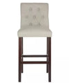 Safavieh 31.5 -Inch Norah Light Grey Barstool (Set of 2) ? Light Grey 19 x 20