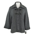 JM Collection Women's Wing-Collar Flyaway Cardigan, Size Medium