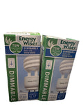 Energy Wiser 18W GU24 Dimmable CFL Bulb 75W Eq 1150lm Warm White, Set of 2