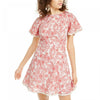 B Darlin Juniors' B. Smart Scoopneck Flutter-Sleeve Dress