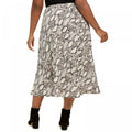 Bar III Womens Plus Snake Print Midi Skirt, Size 3X