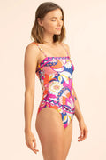 Trina Turk Sevilla Tankini Top, Size 4
