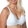 Leading Lady Plus Size Luxe T-Shirt Bra, Size 46F/Bright White
