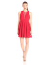 Minuet Womens Lace V Pleated, Size Small