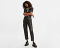 Levis 70s Math Club Faux Leather Slacks, Size 29