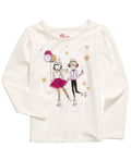 Epic Threads Little Girls Skating Girls T-Shirt, Size 5