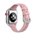 Leather Strap Pink 44 45 46 49MM (Large Watch)