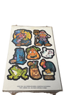 1981 Current Halloween Stickers 4 Sheets of 8 Stickers