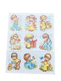 Nostalgic Delight: Vintage 1978 Stickers by Brandywine Art - Pristine