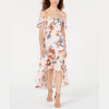 American Rag Juniors Printed Cold-Shoulder Dress