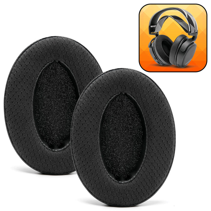 WC FreeZe - Hybrid Cooling Gel Infused Ear Pads for ATH M50X Black