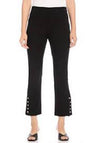 Karen Kane Womens Cropped Button-up Hem Pants, Size XS